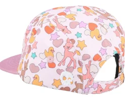Kids Bambi Pink Marshmallow 5-Panel - Headster
