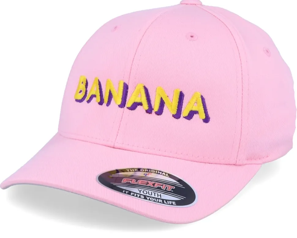 Kids Banana Pink Flexfit - Kiddo Cap