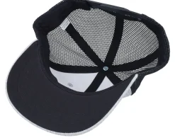 Kids Bara Bada Bastu Engraved Heather Grey/Black Trucker - Kiddo Cap