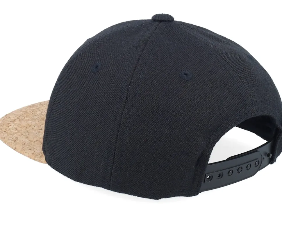 Kids Bara Bada Bastu Engraved Black/Cork Snapback - Kiddo Cap