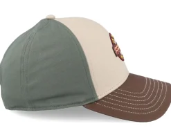 Kids Basic Cap Food Bacon Khaki Adjustable - Djinns