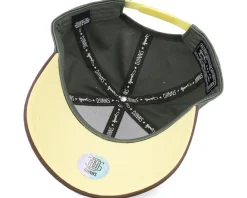 Kids Basic Cap Food Bacon Khaki Adjustable - Djinns