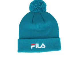 Kids Basuo Beanie With Pompon Exotic Plume Pom - Fila