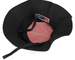 Kids Beach Toddler Hat 2-4 Year Uv Coating Black Bucket - Herschel
