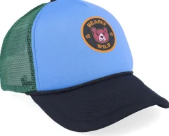 Kids Bearly Wild Hat Iguana Green Trucker - Headster
