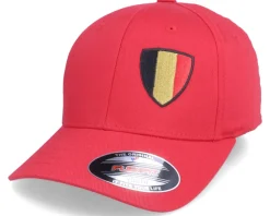 Kids Belgium Flag Shield Red Flexfit - Forza
