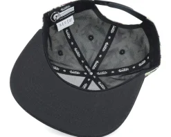 Kids Big Foot White Sand/Black Snapback - Headster