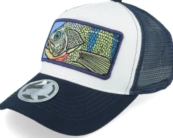 Kids Big Giant Perch French Navy/White Trucker - Skillfish