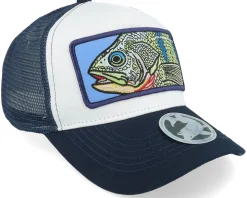 Kids Big Giant Perch French Navy/White Trucker - Skillfish