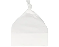 Kids Black Baby One-knot Beanie - Babybugz