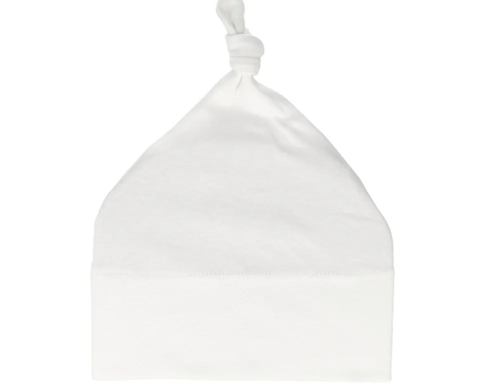 Kids Black Baby One-knot Beanie - Babybugz