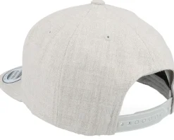 Kids Black Horse Heather Grey Snapback - Kiddo Cap