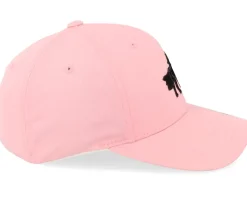 Kids Black Horse Wooly Combed Pink Flexfit - Kiddo Cap