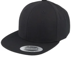 Kids Black/Black Snapback - Yupoong