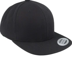 Kids Black/Black Snapback - Yupoong