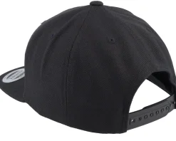 Kids Black/Black Snapback - Yupoong