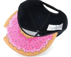 Kids Black/Donut Snapback - Equip