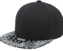 Kids Black/Paisley Snapback - Yupoong