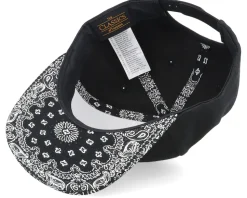 Kids Black/Paisley Snapback - Yupoong