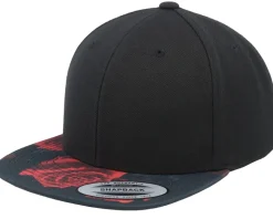 Kids Black/Rose Snapback - Yupoong
