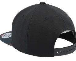 Kids Black/Rose Snapback - Yupoong