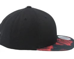 Kids Black/Rose Snapback - Yupoong