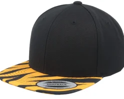 Kids Black/Tiger Snapback - Yupoong