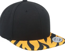 Kids Black/Tiger Snapback - Yupoong