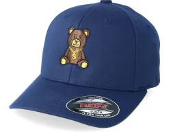 Kids Bling Bling Teddy Blue Flexfit - Kiddo Cap
