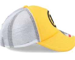 Kids Boston Bruins NHL Yellow/White Trucker - Outerstuff