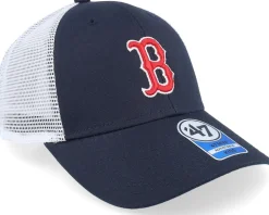 Kids Boston Red Sox Branson Mvp Navy/White Trucker - 47 Brand