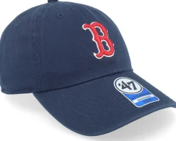 Kids Boston Red Sox Clean Up Navy Dad Cap - 47 Brand