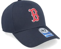 Kids Boston Red Sox Raised Basic Mvp Navy Adjustable - 47 Brand