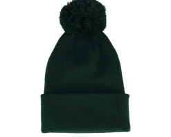 Kids Bottle Green Junior Pom - Beechfield