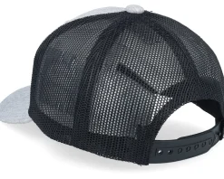 Kids Brachiosaurus Skeleton Heather Grey/Black - Kiddo Cap