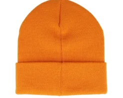 Kids Brigade Youth Beanie Orange Pepper Cuff - Quiksilver