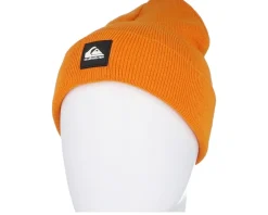 Kids Brigade Youth Beanie Orange Pepper Cuff - Quiksilver
