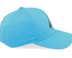 Kids Brown Horse Ocean Blue Flexfit - Kiddo Cap