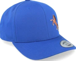 Kids Brown Horse Royal Blue Adjustable - Kiddo Cap