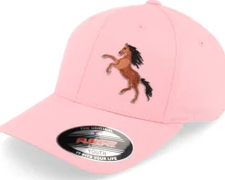 Kids Brown Horse Royal Blue Adjustable - Kiddo Cap