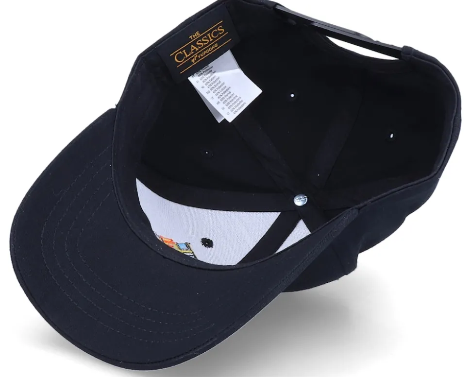 Kids Bulldozer Truck Black Adjustable - Kiddo Cap