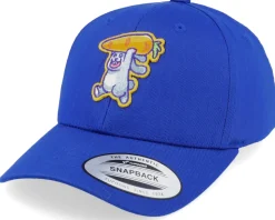 Kids Bunny Carrot Blue Adjustable - Kiddo Cap
