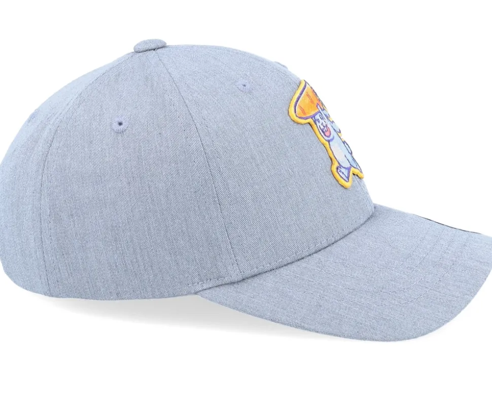 Kids Bunny Carrot Heather Grey Adjustable - Kiddo Cap