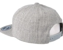 Kids Butterfly Heather Grey Snapback - Kiddo Cap