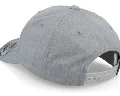 Kids C Letter 3d Heather Grey Adjustable - Kiddo Cap