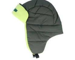 Kids Cabin Winter Hat Bright Green Trapper - Headster