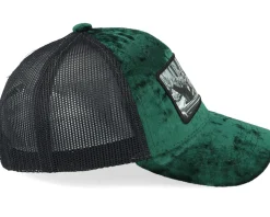 Kids Cabriolet Party Velvet Green/Black Trucker - Calza Pennello