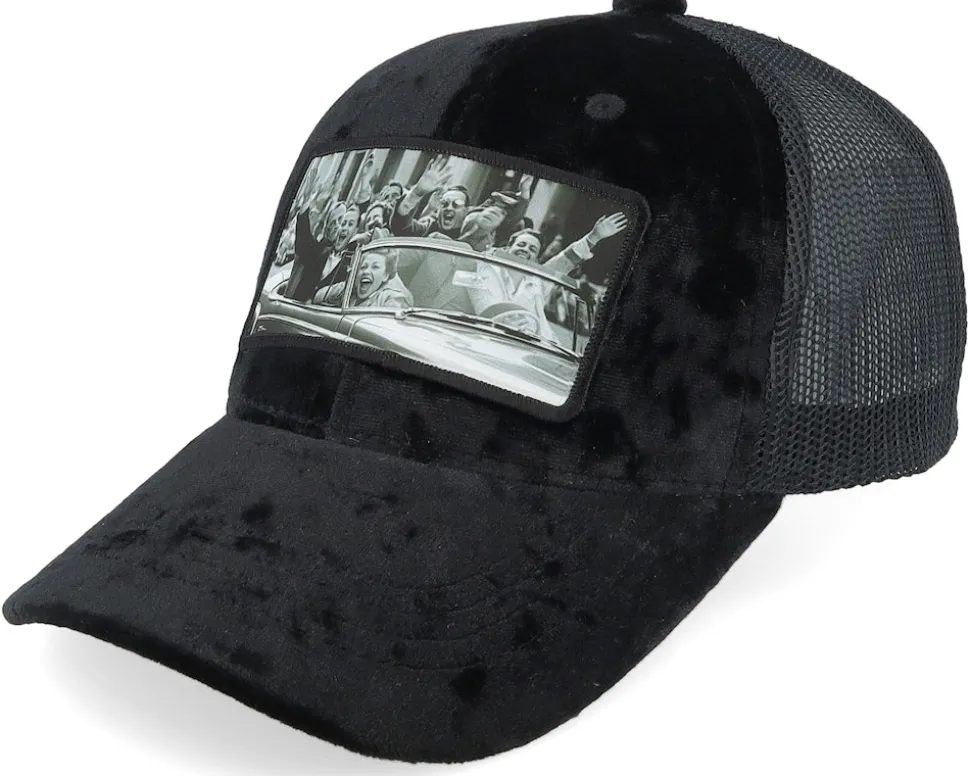 Kids Cabriolet Party Velvet Black Trucker - Calza Pennello