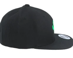 Kids Cactus Monster Black Snapback - Kiddo Cap