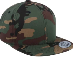 Kids Camo Snapback - Yupoong